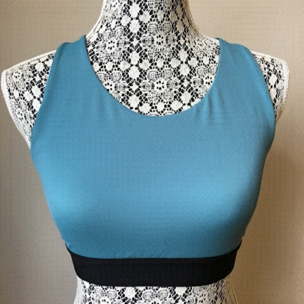 𝅺senita racer back sports bra